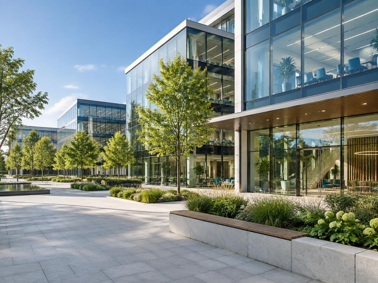 Commercial & Office environment surveyed by Vertex Reality Capture